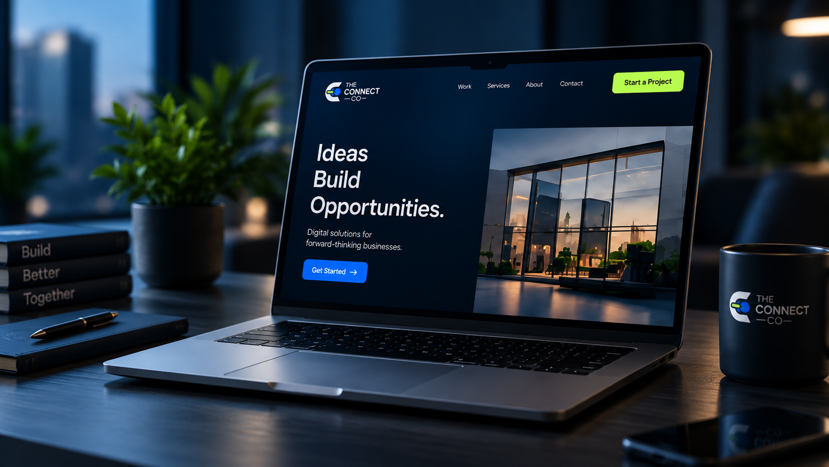 Website design and development by The Connect Co