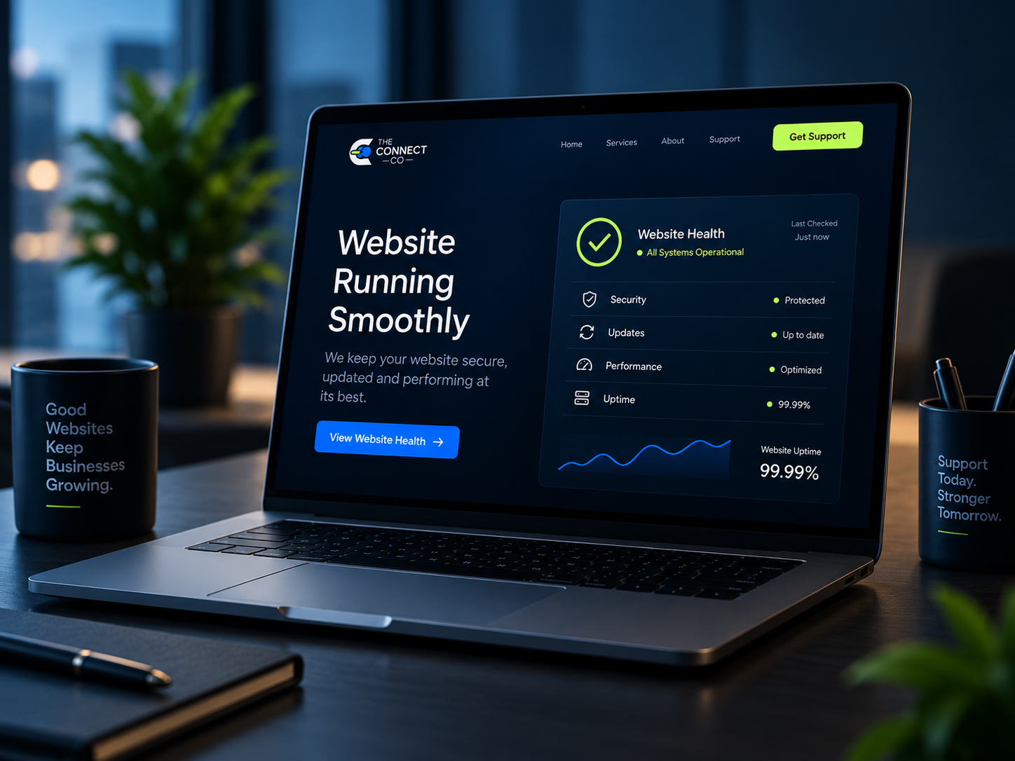 Website maintenance and support